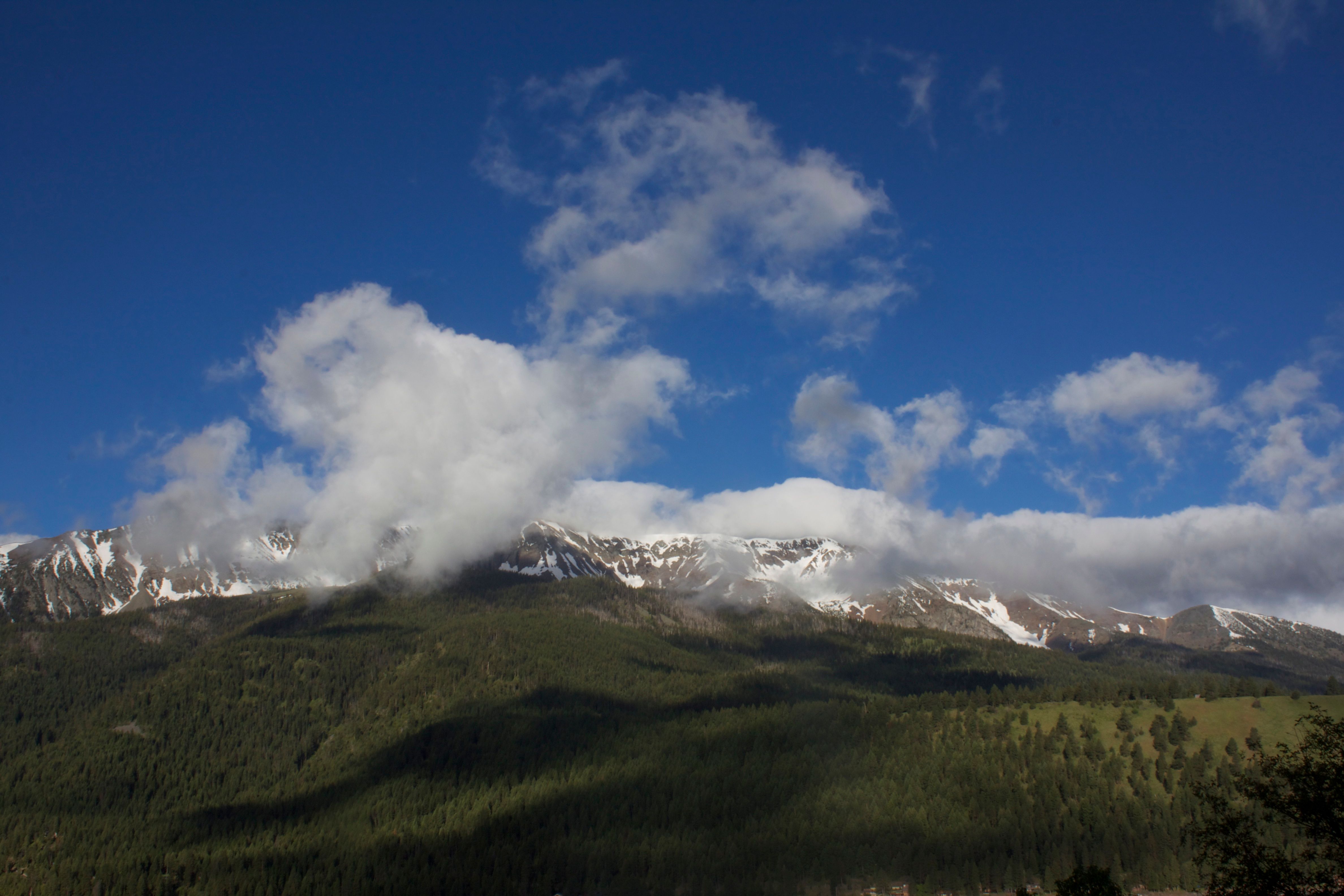 Chief Joseph Mountain as seen from the west moraine